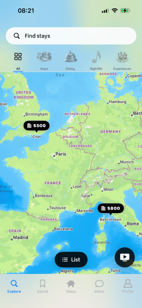 Map View